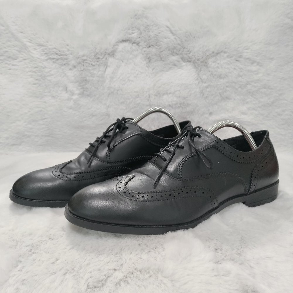 Mix No. 6 Men's Cobin Wingtip Oxford Black Size 11M US